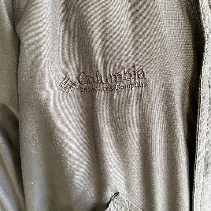 90年代 Columbia コロンビア ナイロン 中綿入り コート メンズL 