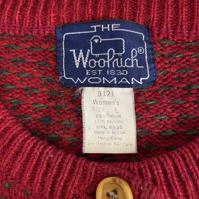 80年代 Woolrich ウールリッチ  ウールニットカーディガン レディースL | Vintage.City 빈티지숍, 빈티지 코디 정보