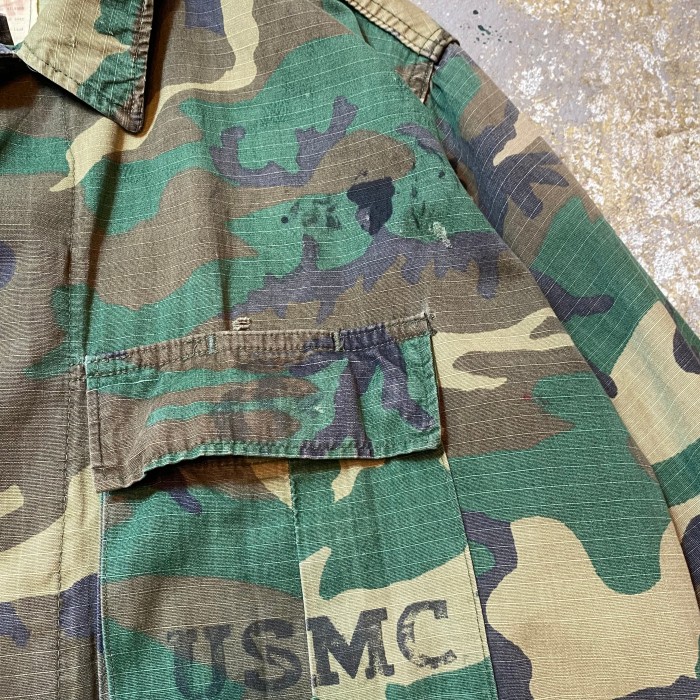 80s USMC ミリタリージャケット M-R カモフラ | Vintage.City 빈티지숍, 빈티지 코디 정보