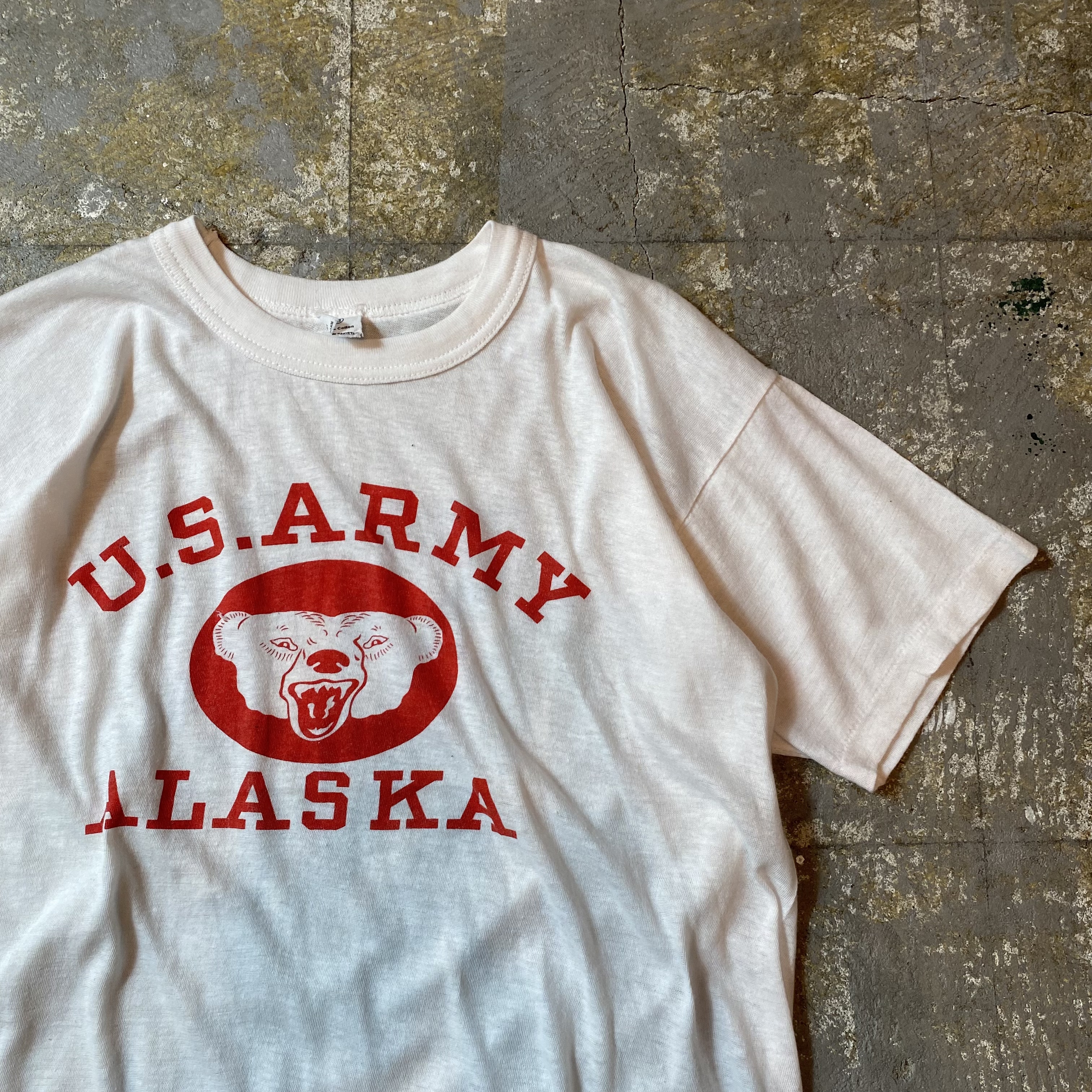 80s ヴィンテージtシャツ U.S.ARMY ALASKA | Vintage.City