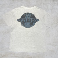 80’s~90’s old stussy World Logo Tee | Vintage.City 빈티지숍, 빈티지 코디 정보