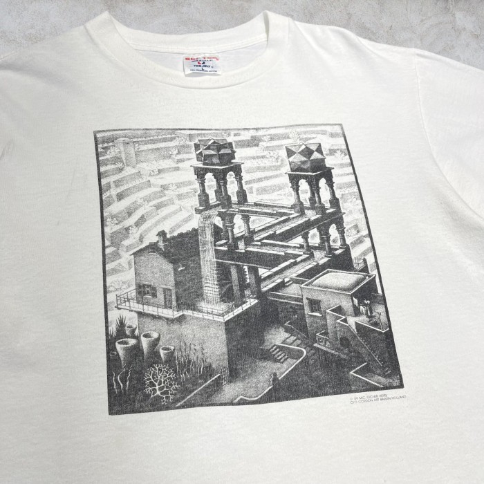 90’s M.C.Escher Art Tee | Vintage.City 古着屋、古着コーデ情報を発信