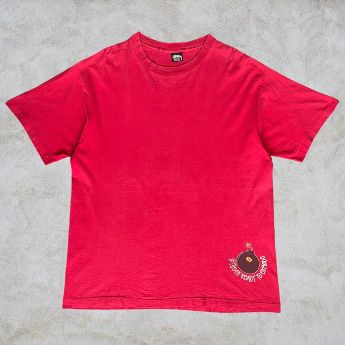 80’s~90’s old stussy Bomb Tee READY TO EXPLODE | Vintage.City 古着屋、古着コーデ情報を発信