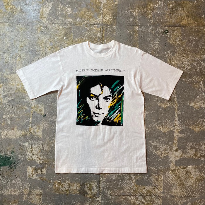 80s マイケルジャクソン バンドtシャツ USA製 ホワイト L相当 | Vintage.City 빈티지숍, 빈티지 코디 정보