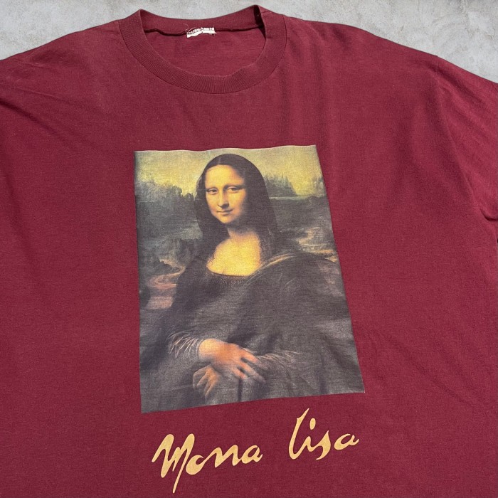 ~00’s Leonardo da Vinci “Monna Lisa” Art Tee | Vintage.City 古着屋、古着コーデ情報を発信