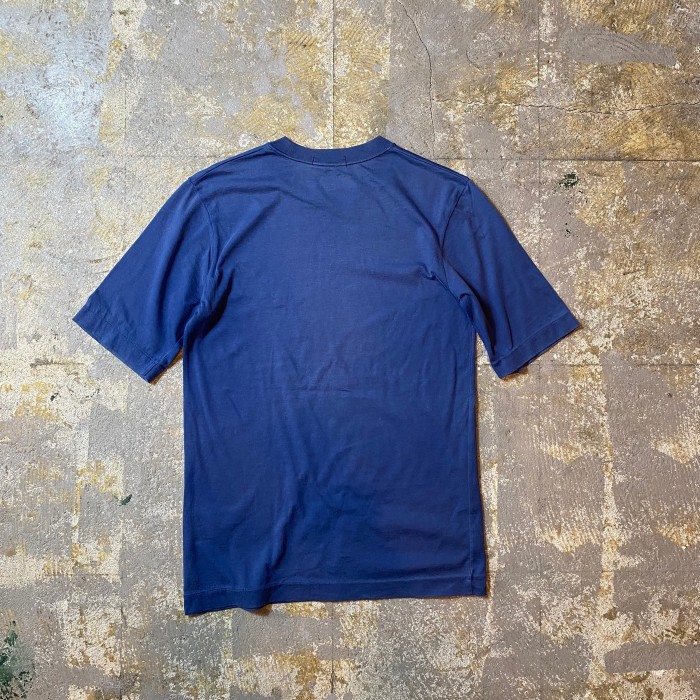 80s アディダス tシャツ デサント製 M ネイビー トレフォイル | Vintage.City 古着屋、古着コーデ情報を発信