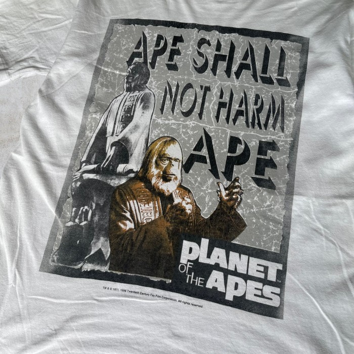 90’s Mosquitohead “Planet of the Apes” Movie Tee | Vintage.City 古着屋、古着コーデ情報を発信