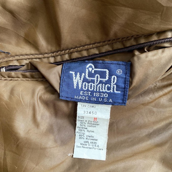 USA製 80s WOOLRICH カモフラ リバーシブル ジャケット 古着 | Vintage 