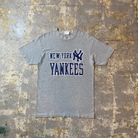 80s Hanes ヘインズ ヤンキーtシャツ USA製 L グレー MLB | Vintage.City 빈티지숍, 빈티지 코디 정보