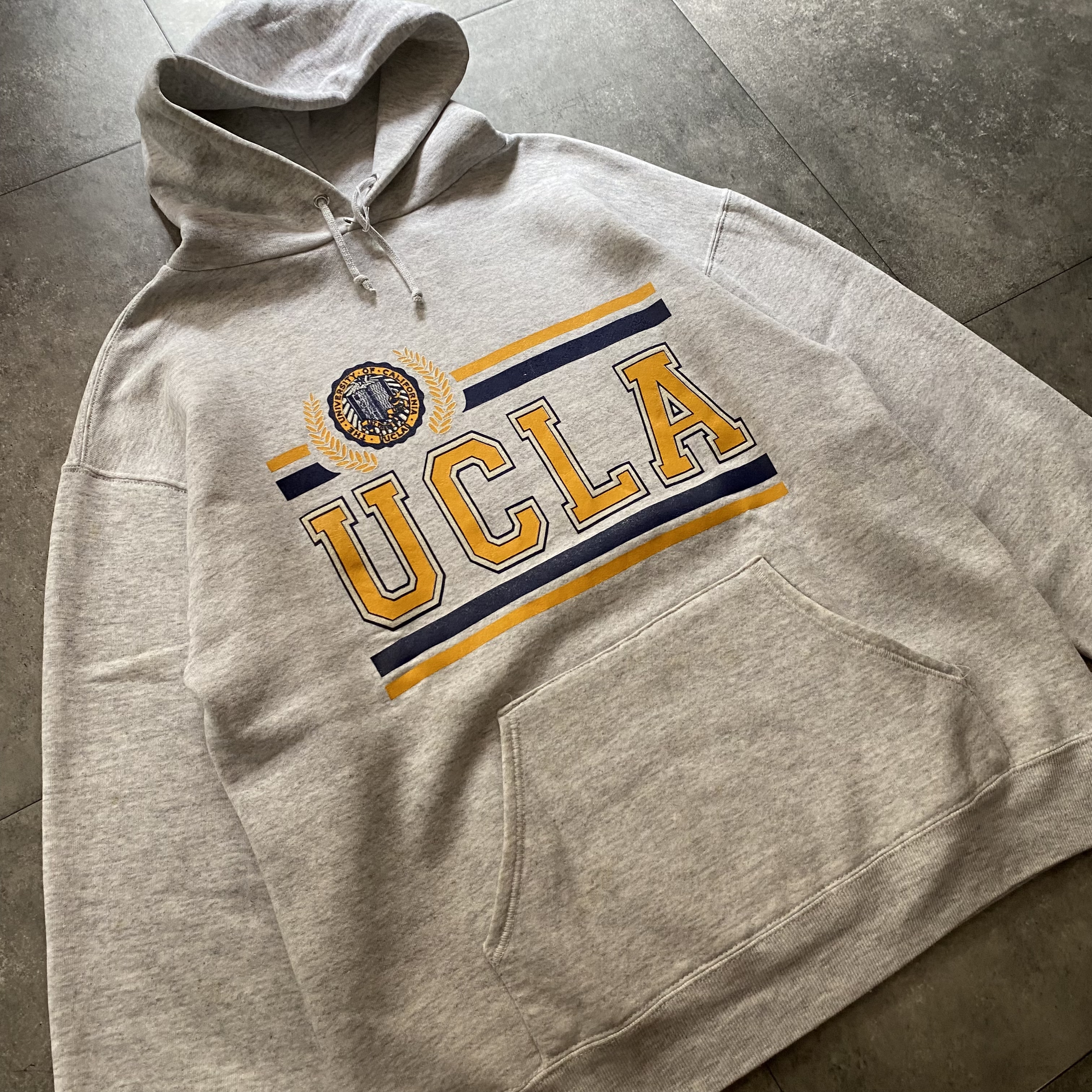 90s ジャージーズ カレッジロゴパーカーフーディー USA製 UCLA