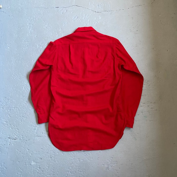 70s ペンドルトン ウールシャツ USA製 M相当 レッド | Vintage.City 빈티지숍, 빈티지 코디 정보