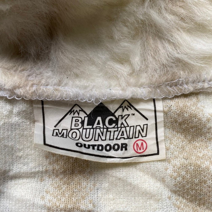 90年代 USA製 BLACK MOUNTAIN フェイクファー フリースジャケット