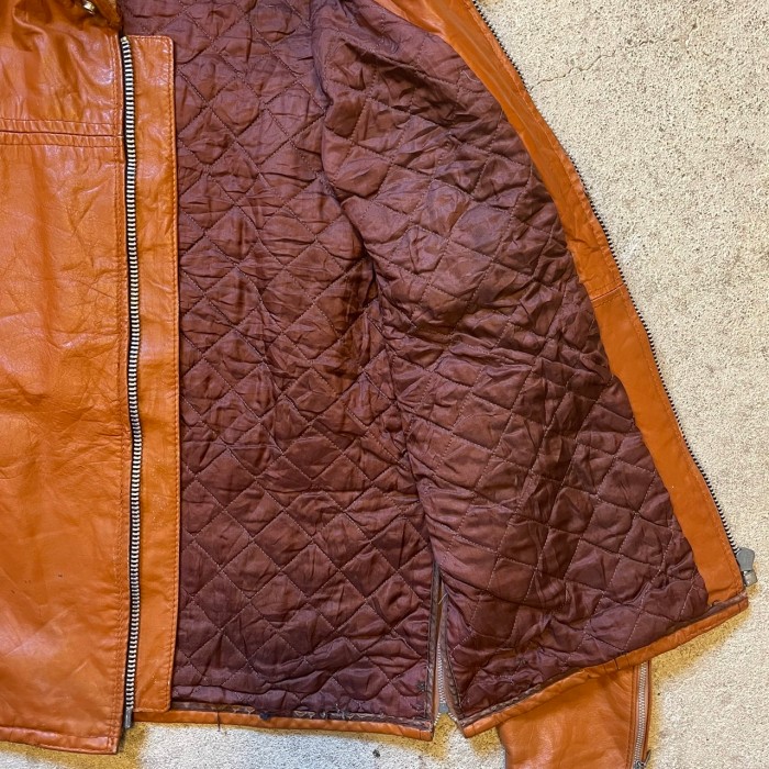 70-80s Sears single riders leather jacket/ レザージャケット | Vintage.City 古着屋、古着コーデ情報を発信