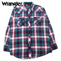 Wrangler フランネルシャツ XL マルチカラー チェック コットン ビッグサイズ | Vintage.City 古着屋、古着コーデ情報を発信