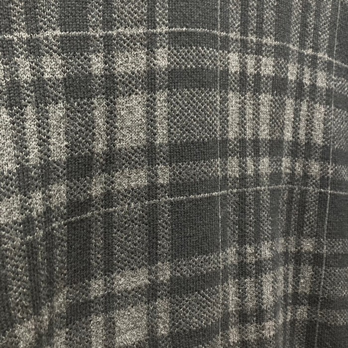 “VAN HEUSEN” Plaid Cotton Knit | Vintage.City 古着屋、古着コーデ情報を発信