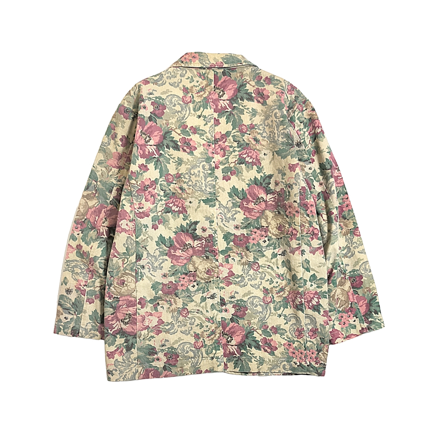 GOTCHA COVERED / Cotton Twill Floral Taipered Jacket Made in USA