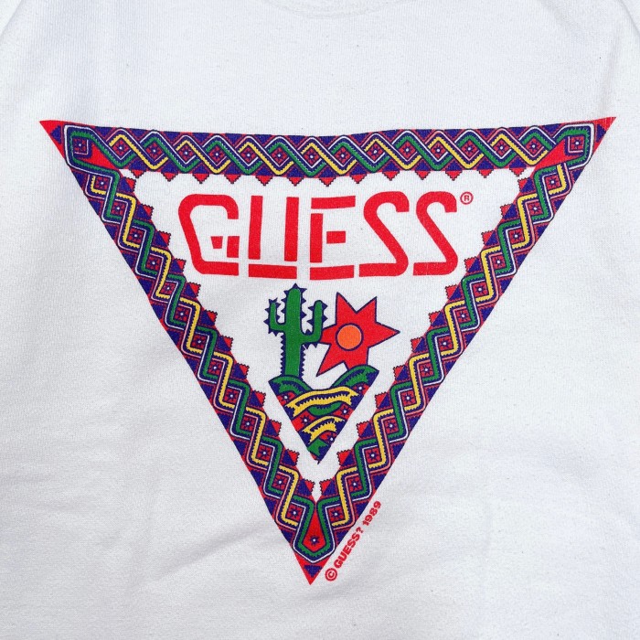 Freesize GUESS logo sweat 231011020 ゲス ロゴ スエット 長袖 | Vintage.City 古着屋、古着コーデ情報を発信