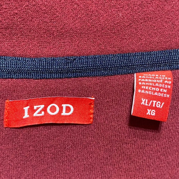 “IZOD” Shawl Collar Sweat Shirt | Vintage.City 古着屋、古着コーデ情報を発信