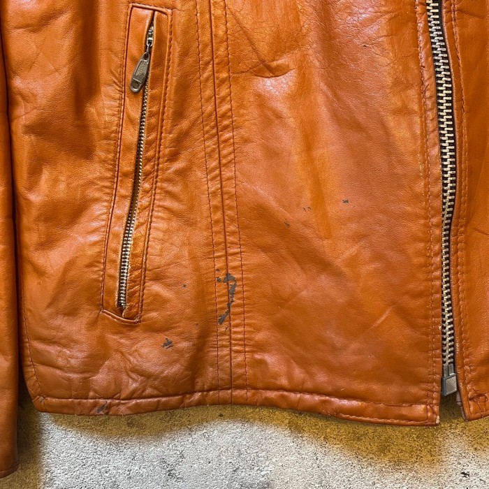 70-80s Sears single riders leather jacket/ レザージャケット | Vintage.City 빈티지숍, 빈티지 코디 정보