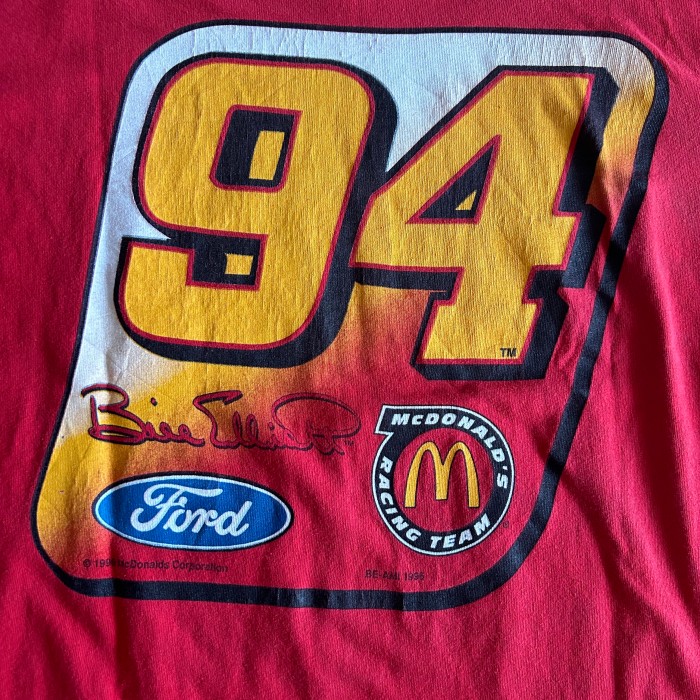 マクドナルド NASCAR Tシャツ 96's | Vintage.City 古着屋、古着コーデ情報を発信