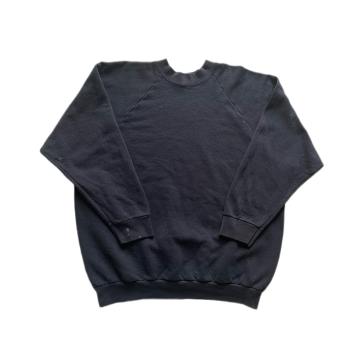80〜90's Blank Sweatshirt Black 古着.. | Vintage.City