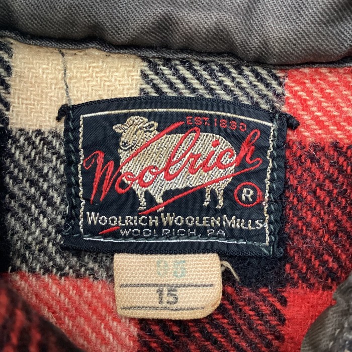 USA製 50’s wool rich/ウールリッチ ウールシャツ チェックシャツ ヴィンテージシャツ ボロ 古着 fc-896 | Vintage.City 古着屋、古着コーデ情報を発信