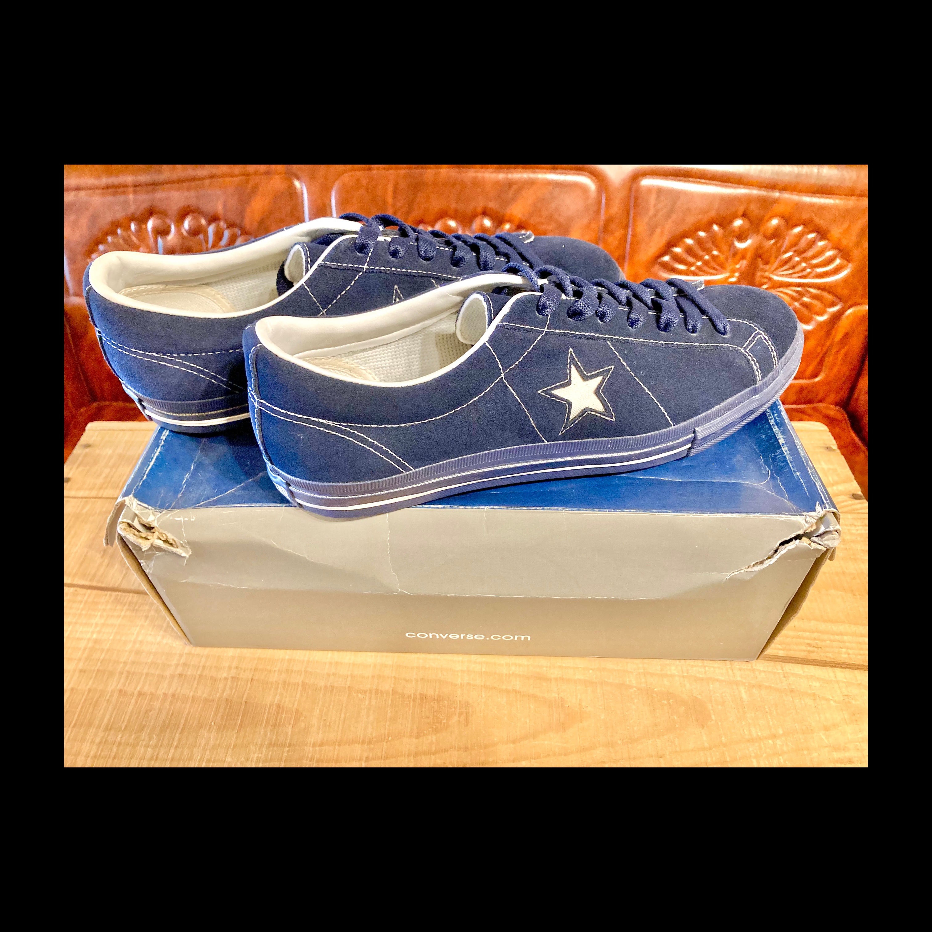 converse（コンバース） ONE STAR（ワンスター） スエード ネイビー 12 ...