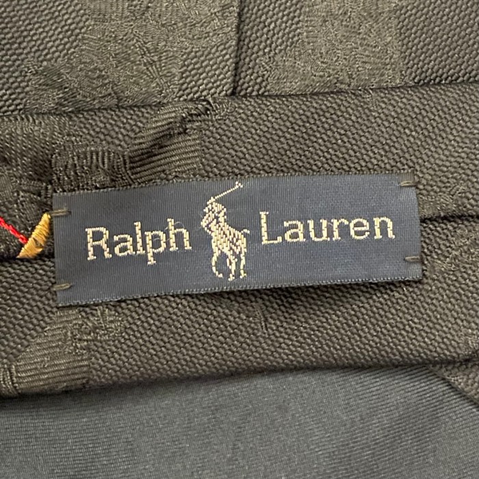 Ralph Lauren 90s ハンドメイドシルクネクタイ ブラック | Vintage.City 古着屋、古着コーデ情報を発信