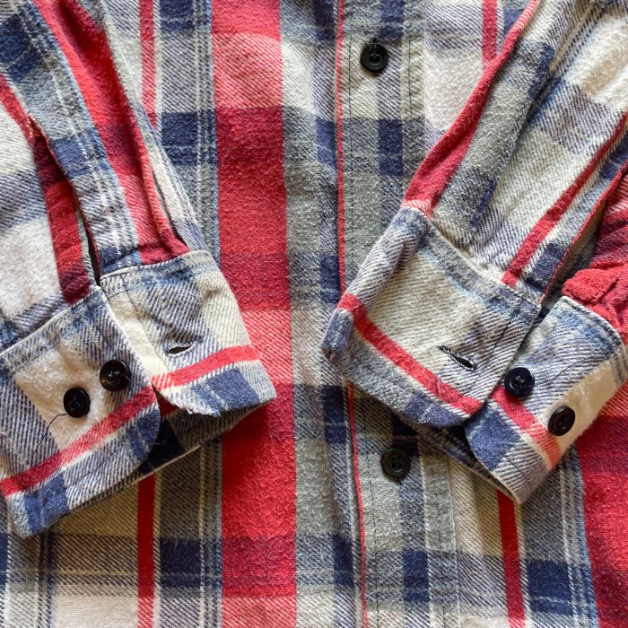 90's Print check nelshirt 古着 .. | Vintage.City