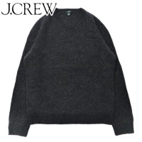 J.CREW Vネックニット セーター L グレー ラムウール | Vintage.City 古着屋、古着コーデ情報を発信