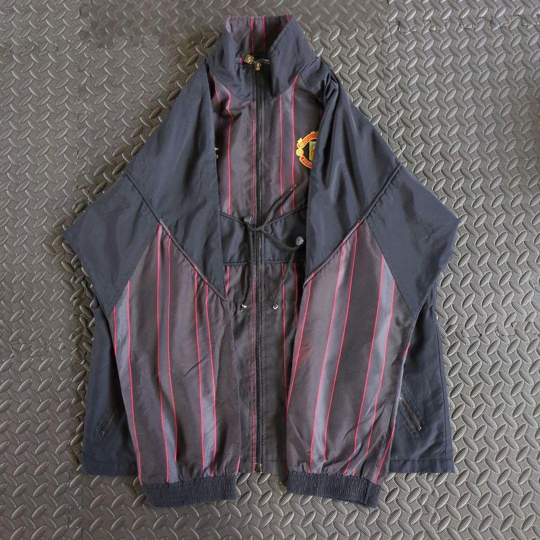 90s UMBRO MANCHESTER UNITED NYLON JACKET | Vintage.City