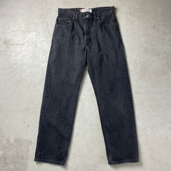 00年代 Levi's リーバイス 550 RELAXED FIT ブラック デニムパンツ