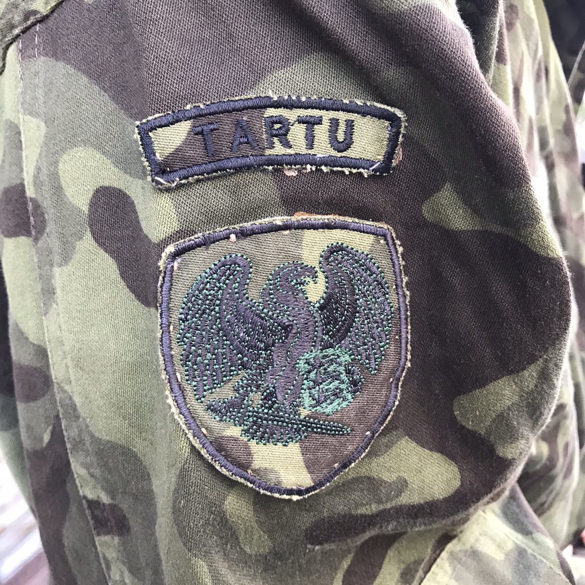 希少 エストニア軍 実用 エストニア国防軍 迷彩 フィールドジャケット ...