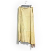 Leather patchwork Skirt | Vintage.City 빈티지숍, 빈티지 코디 정보