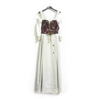 Diandl Dress  bordeaux | Vintage.City 古着屋、古着コーデ情報を発信