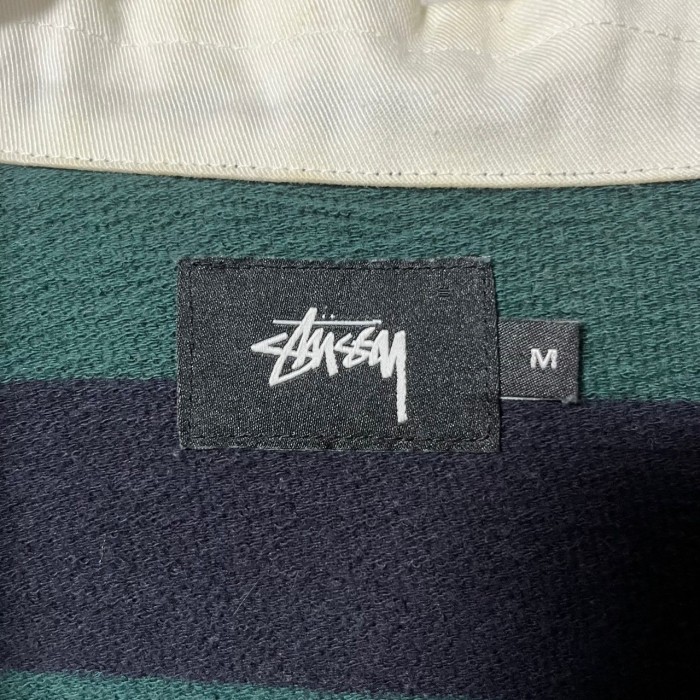 stussy ステューシー ラガーシャツ 刺繍ロゴ ワンポイントロゴ チェック | Vintage.City 古着屋、古着コーデ情報を発信