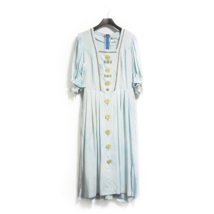Tencel® Puffsleeve Dress | Vintage.City 빈티지숍, 빈티지 코디 정보
