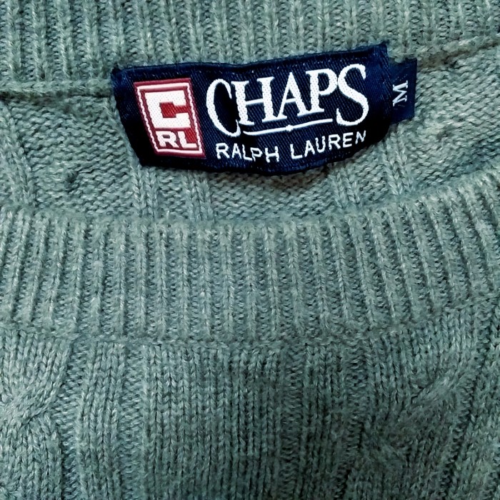 CHAPS RALPH LAUREN(ラルフローレン)長袖/コットンセーター(M) #147 | Vintage.City 빈티지숍, 빈티지 코디 정보