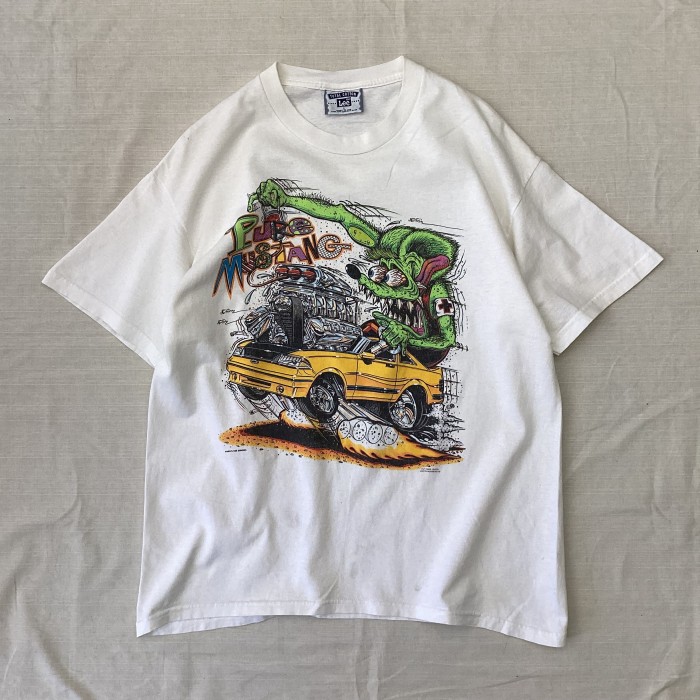 USA製 90's Lee/リー Rat Fink/ラットフィンク キャラクターTシャツ