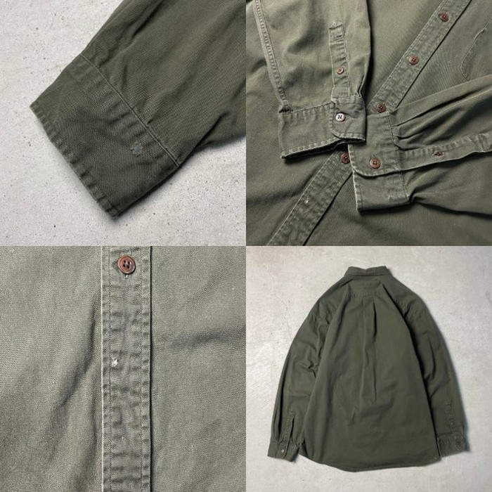 90年代 グランジコンディション J.CREW ジェイクルー コットンツイルシャツ メンズXL | Vintage.City 빈티지숍, 빈티지 코디 정보