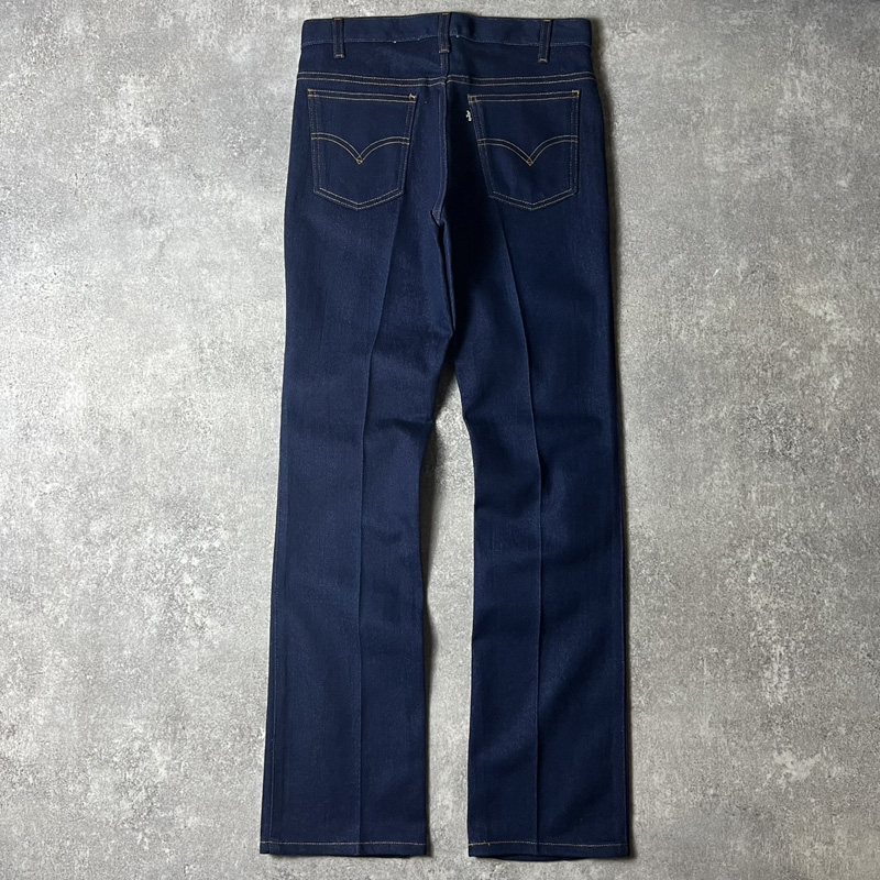 濃紺 00s Levis 517 2017 ストレッチ フレア デニム パンツ 33 34 / 00