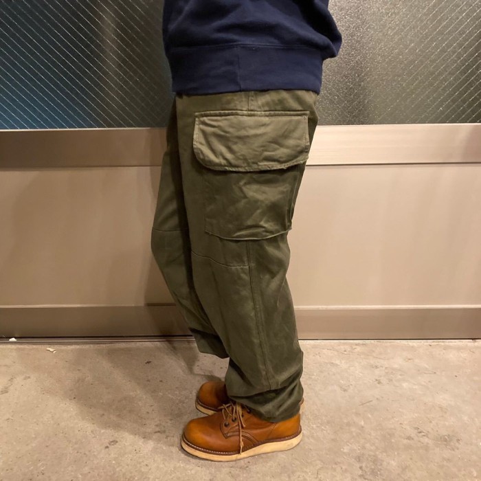 80s French Army M47後継 フランス軍 実物 M64 フレンチ アーミー カーゴ フィールド パンツ ミリタリー M52 PANTS ヴィンテージ 66cm | Vintage.City Vintage Shops, Vintage Fashion Trends