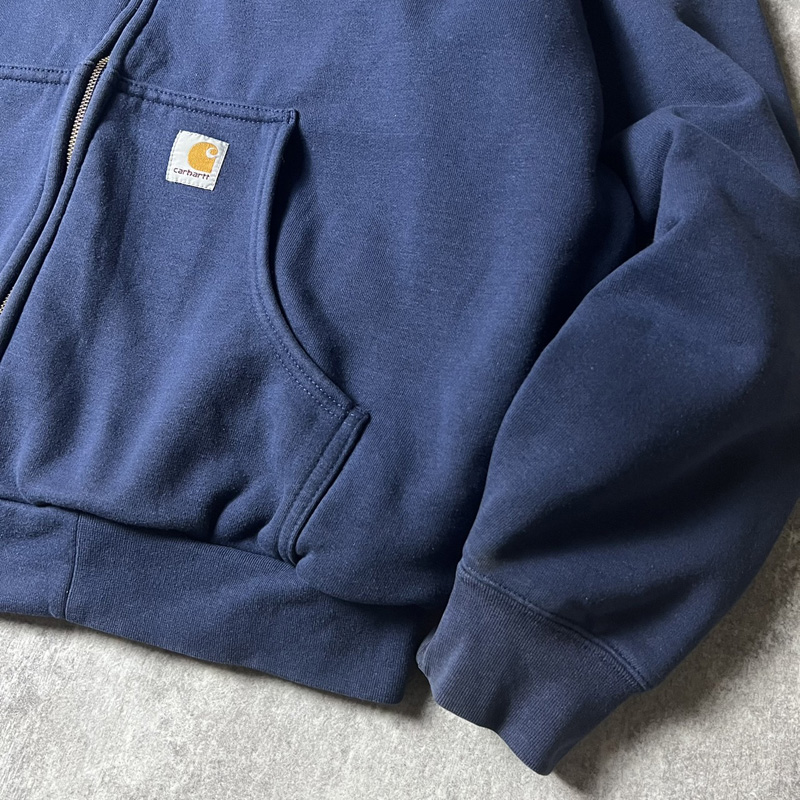 Carhartt サーマル ライナー付き フルジップ スウェット フード