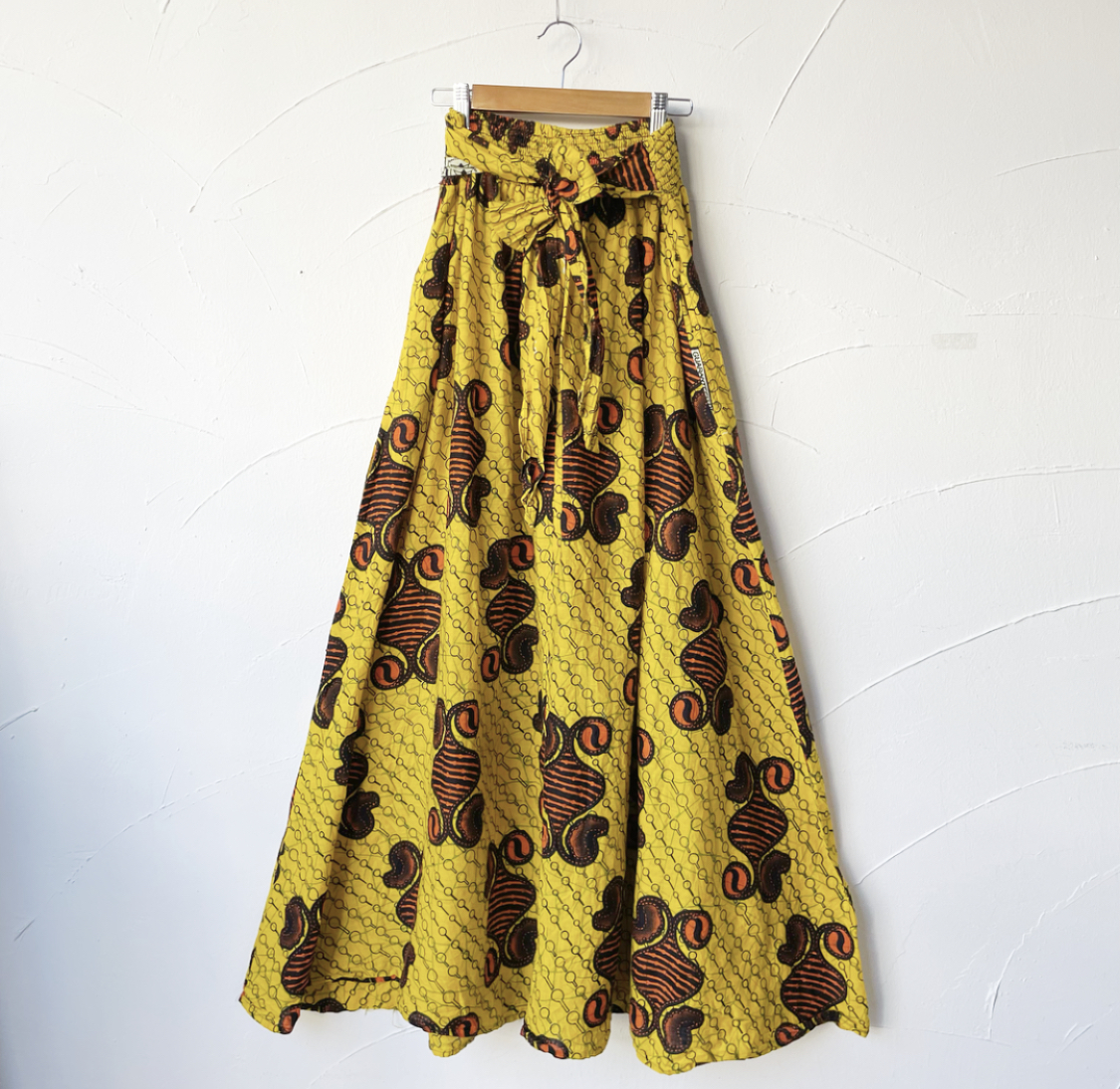 African batik skirt アフリカンバティック スカート | Vintage.City