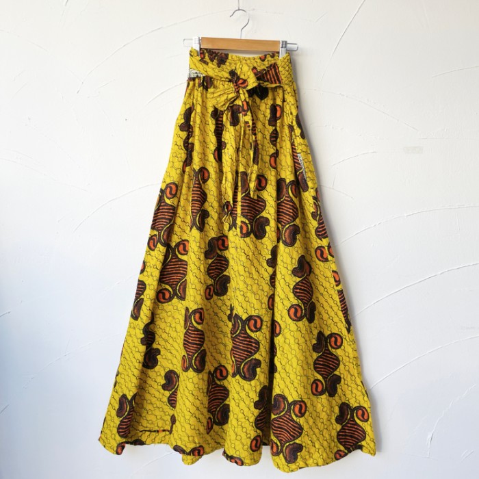 39s80s80vintage バティック スカート batik flower 花柄