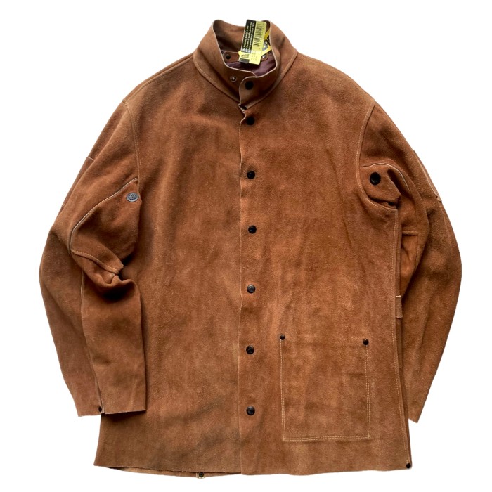 Dead Stock “STEINER” Suede Leather Welding Jacket レザージャケット 