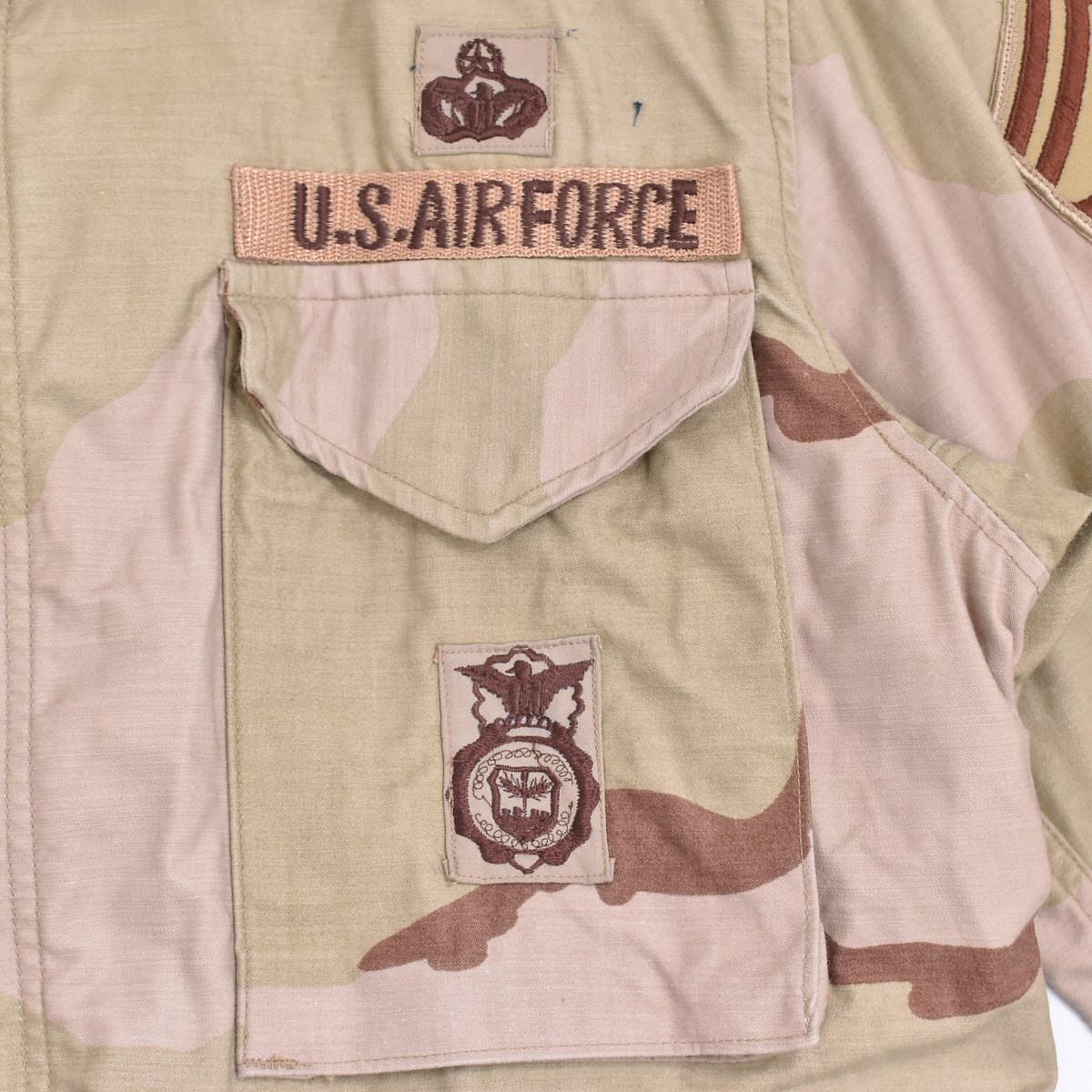 s U.S.AIR FORCE アメリカ空軍 M デザートカモ フィールド