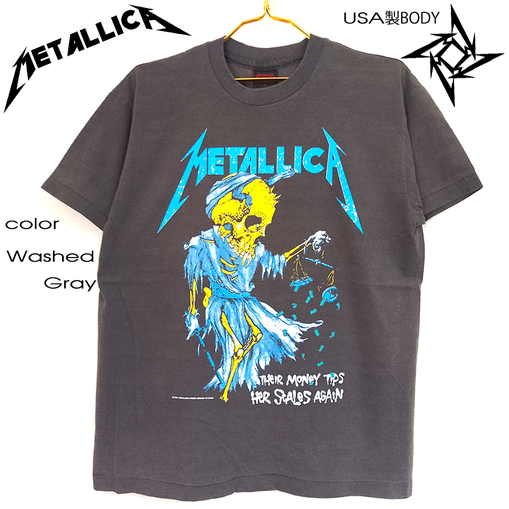 METALLICA メタリカ Tシャツ チャコール XLサイズ 美品 アメリカ製