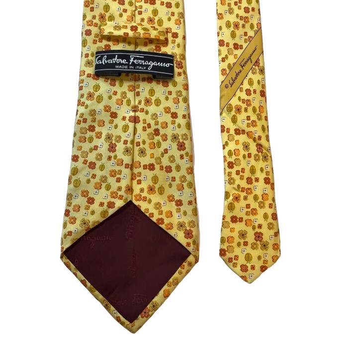 salvatore ferragamo silk 100% necktie / ネクタイ | Vintage.City 빈티지숍, 빈티지 코디 정보