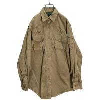 90s LAUREN-RL L/S safari design shirt | Vintage.City 빈티지숍, 빈티지 코디 정보